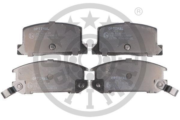 Optimal BP-09414 Rear disc brake pads, set BP09414