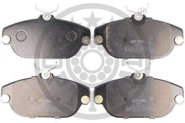 Optimal BP-09860 Brake Pad Set, disc brake BP09860