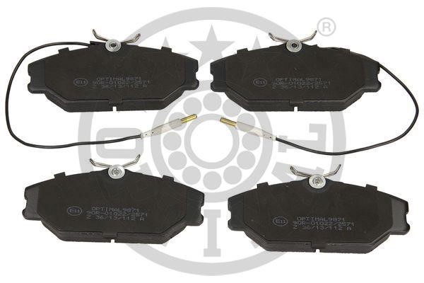 Optimal BP-09871 Front disc brake pads, set BP09871