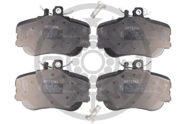 Optimal BP-09875 Brake Pad Set, disc brake BP09875