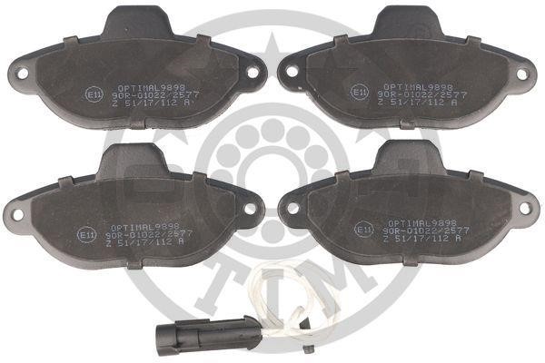 Optimal BP-09898 Front disc brake pads, set BP09898