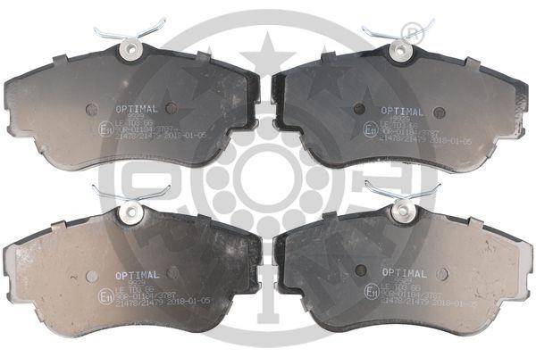 Optimal BP-09929 Brake Pad Set, disc brake BP09929
