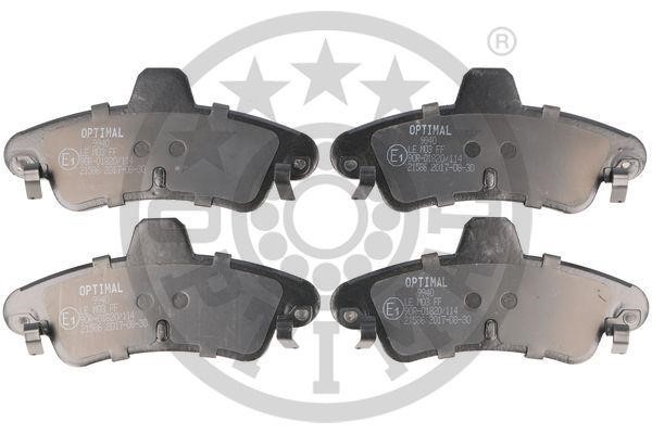 Optimal BP-09940 Rear disc brake pads, set BP09940