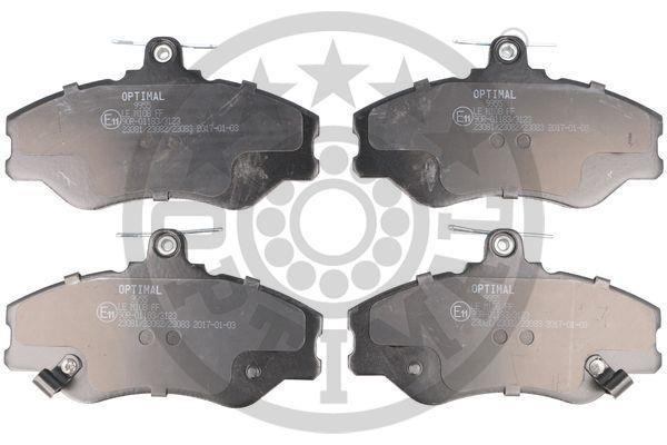 Optimal BP-09955 Front disc brake pads, set BP09955