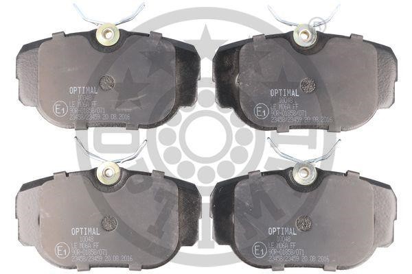Optimal BP-10048 Rear disc brake pads, set BP10048
