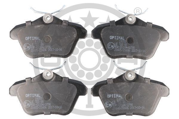 Optimal BP-10055 Rear disc brake pads, set BP10055