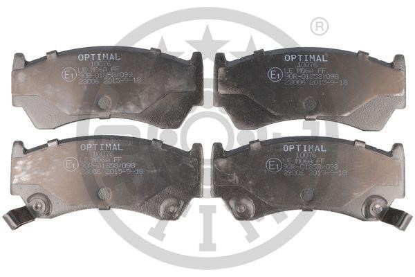 Optimal BP-10076 Front disc brake pads, set BP10076
