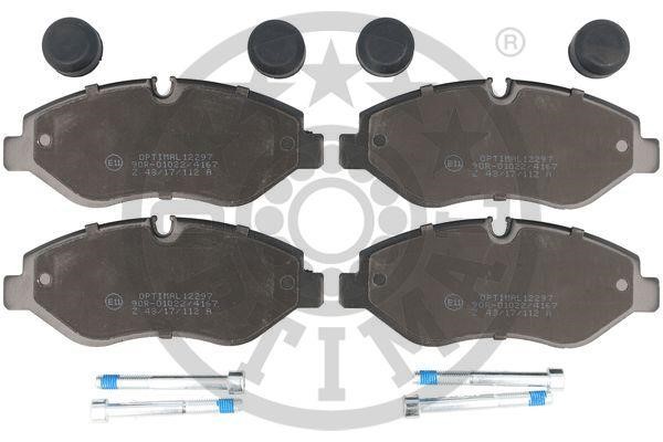 Optimal BP-12297 Brake Pad Set, disc brake BP12297
