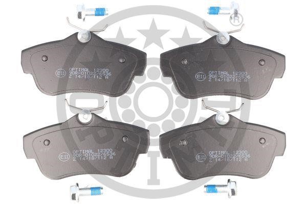 Optimal BP-12300 Front disc brake pads, set BP12300