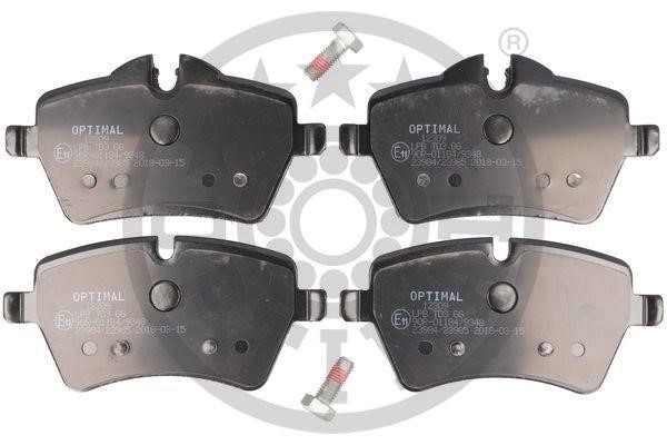 Optimal BP-12309 Brake Pad Set, disc brake BP12309