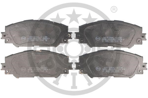 Optimal BP-12310 Front disc brake pads, set BP12310