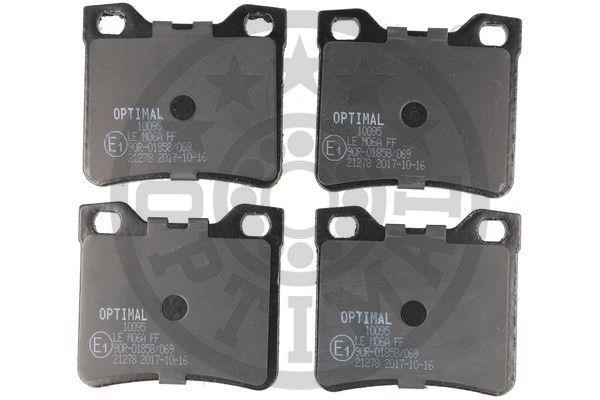 Optimal BP-10095 Rear disc brake pads, set BP10095