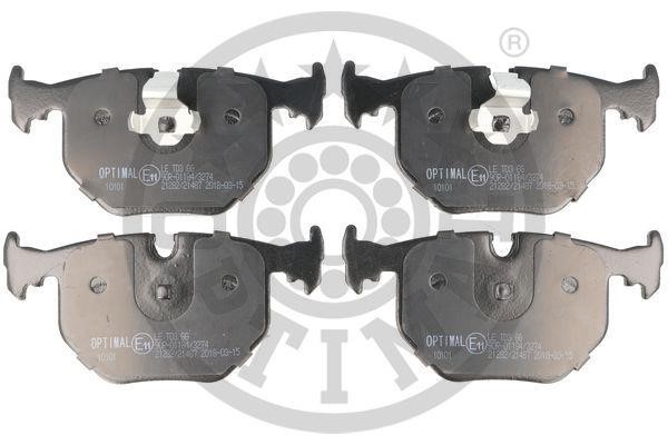 Optimal BP-10101 Front disc brake pads, set BP10101