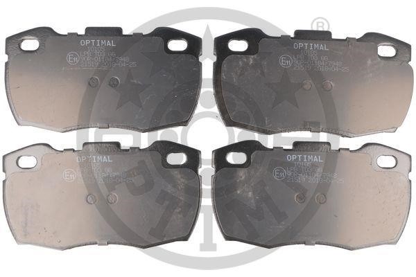 Optimal BP-10105 Brake Pad Set, disc brake BP10105