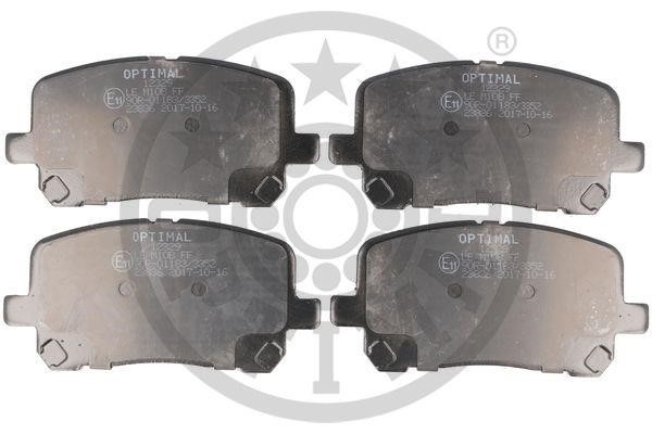Optimal BP-12329 Brake Pad Set, disc brake BP12329
