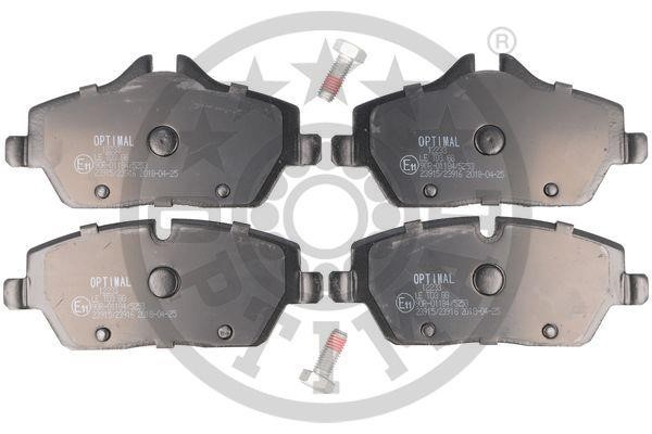 Optimal BP-12233 Front disc brake pads, set BP12233