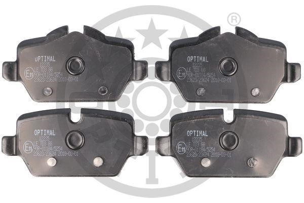 Optimal BP-12235 Rear disc brake pads, set BP12235