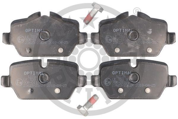 Optimal BP-12236 Rear disc brake pads, set BP12236