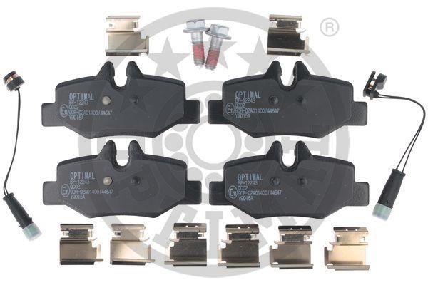 Optimal BP-12243 Rear disc brake pads, set BP12243