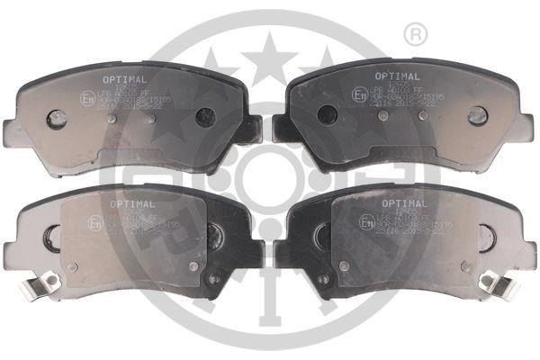 Optimal BP-12605 Brake Pad Set, disc brake BP12605