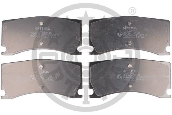 Optimal BP-12607 Rear disc brake pads, set BP12607