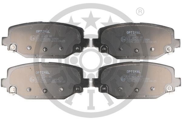 Optimal BP-12608 Front disc brake pads, set BP12608