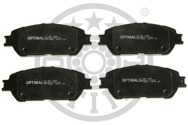 Optimal BP-12254 Front disc brake pads, set BP12254