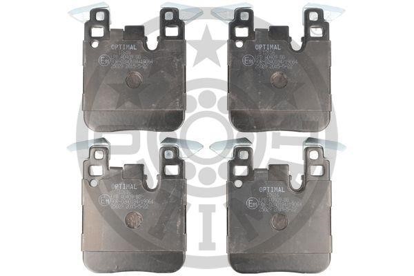 Optimal BP-12616 Rear disc brake pads, set BP12616