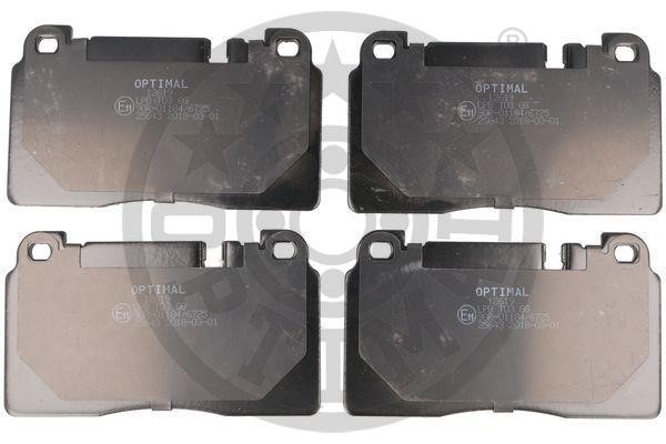 Optimal BP-12619 Front disc brake pads, set BP12619