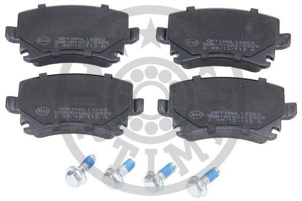 Optimal BP-12263 Front disc brake pads, set BP12263