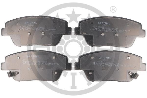 Optimal BP-12623 Brake Pad Set, disc brake BP12623