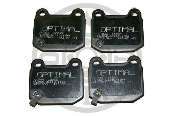 Optimal BP-12265 Rear disc brake pads, set BP12265