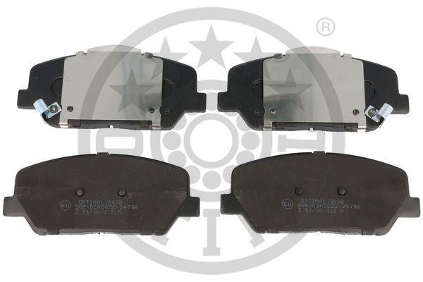 Optimal BP-12628 Front disc brake pads, set BP12628