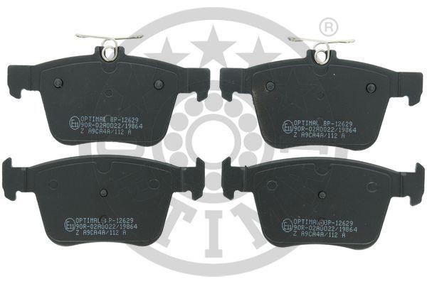 Optimal BP-12629 Rear disc brake pads, set BP12629