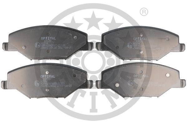 Optimal BP-12630 Front disc brake pads, set BP12630