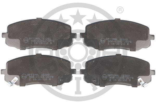 Optimal BP-12283 Brake Pad Set, disc brake BP12283