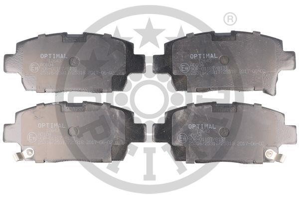 Optimal BP-12643 Front disc brake pads, set BP12643