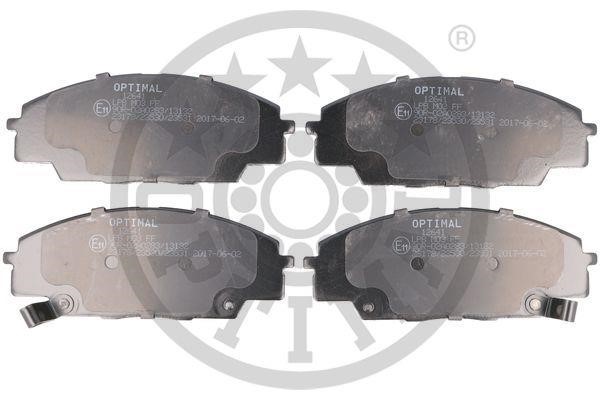 Optimal BP-12641 Front disc brake pads, set BP12641