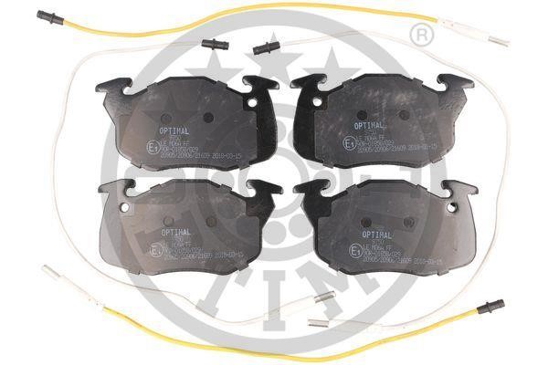 Optimal BP-09750 Front disc brake pads, set BP09750