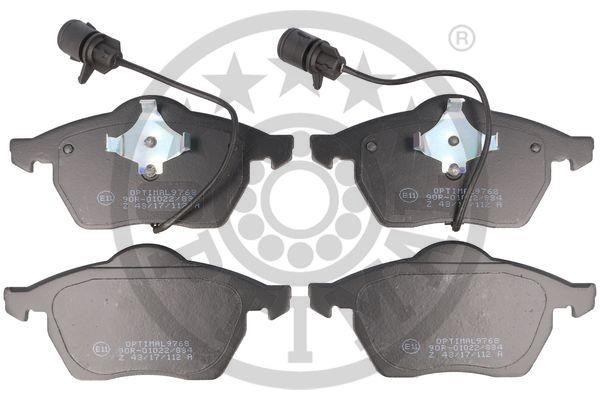 Optimal BP-09768 Front disc brake pads, set BP09768