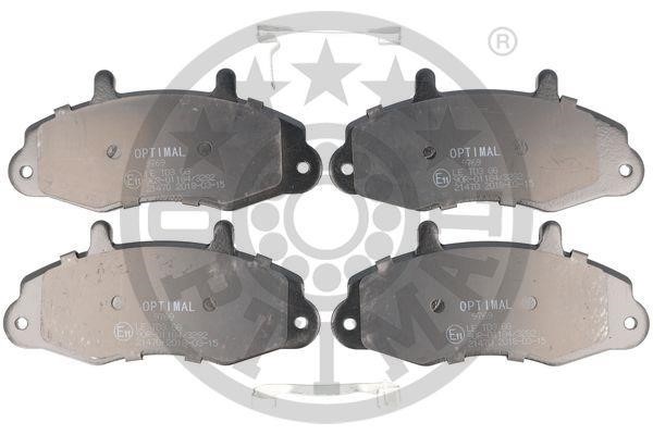 Optimal BP-09769 Brake Pad Set, disc brake BP09769