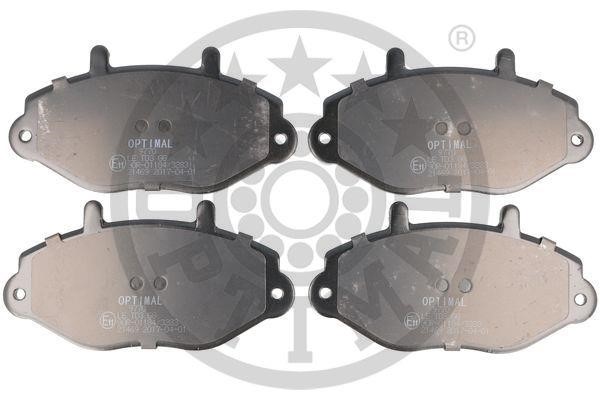 Optimal BP-09770 Brake Pad Set, disc brake BP09770