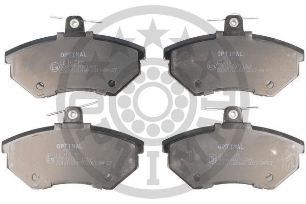 Optimal BP-09772 Brake Pad Set, disc brake BP09772