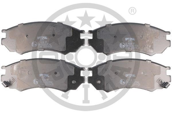 Optimal BP-09777 Brake Pad Set, disc brake BP09777