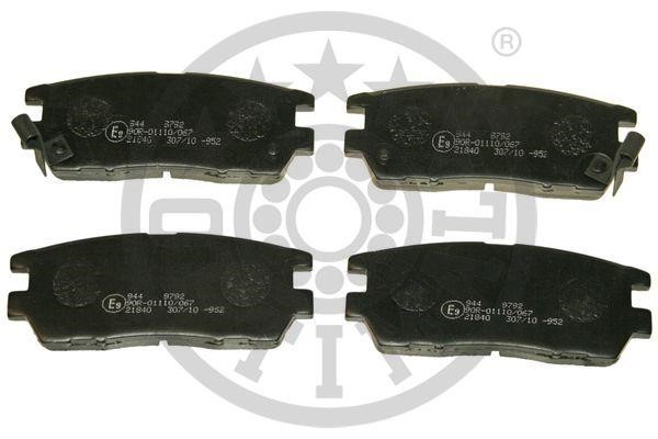 Optimal BP-09792 Rear disc brake pads, set BP09792
