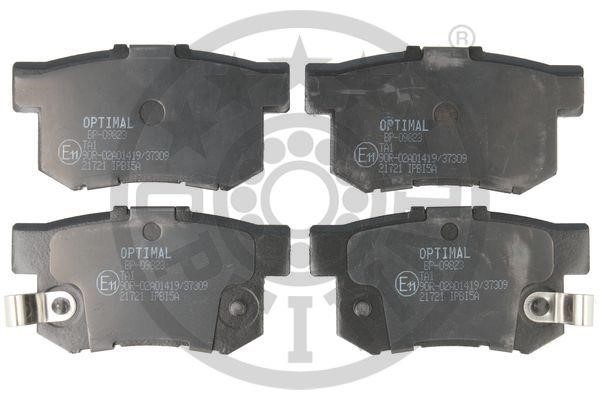 Optimal BP-09823 Front disc brake pads, set BP09823