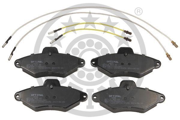 Optimal BP-09856 Front disc brake pads, set BP09856