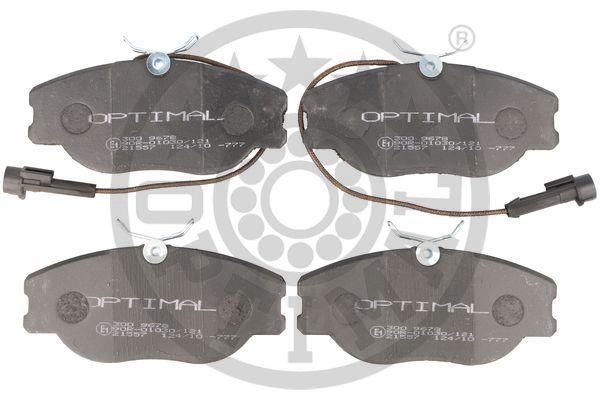Optimal BP-09678 Front disc brake pads, set BP09678