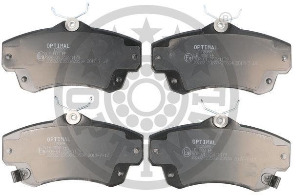 Optimal BP-12089 Front disc brake pads, set BP12089
