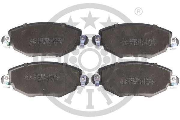 Optimal BP-12091 Front disc brake pads, set BP12091